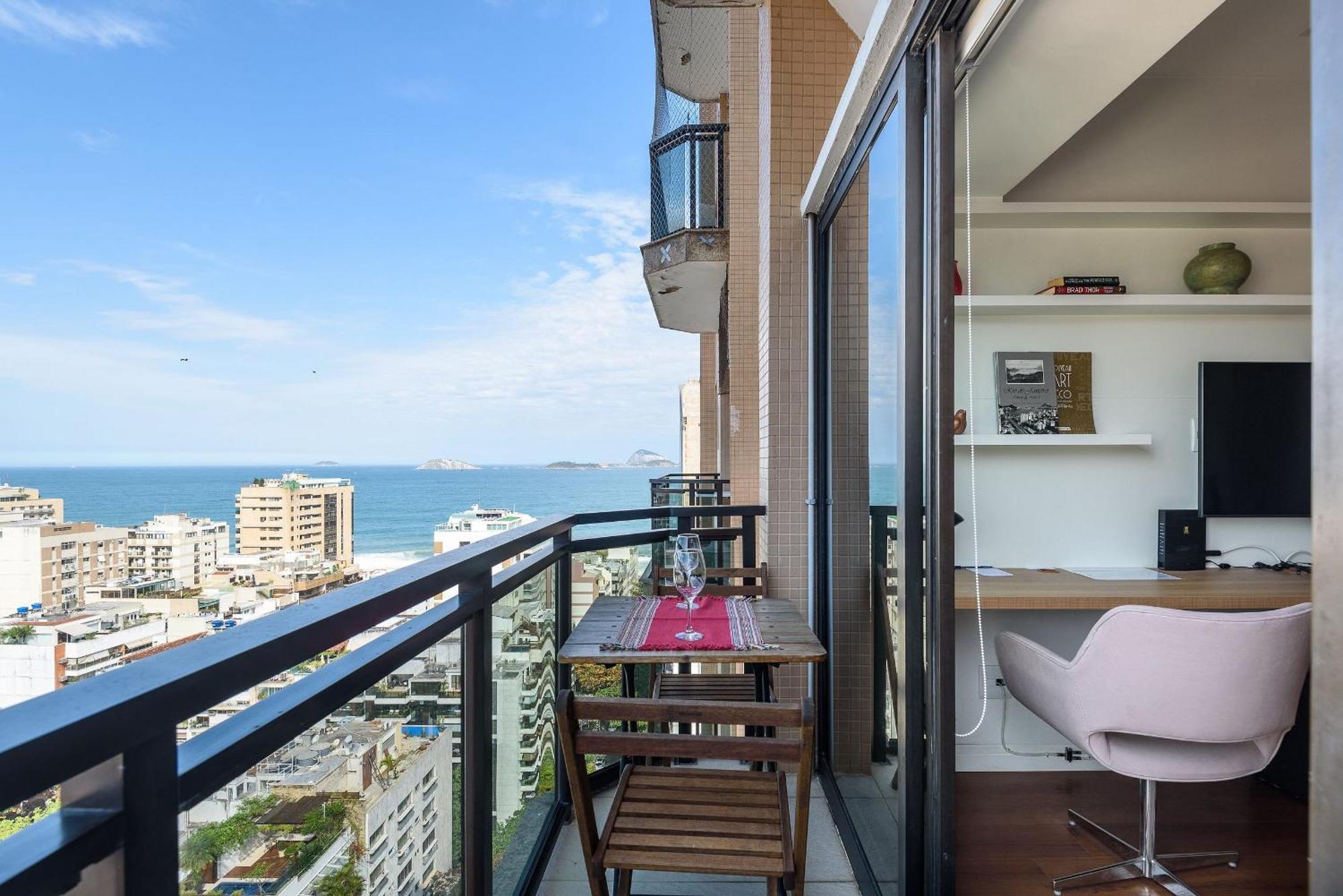 Apartamento João Líra 95 Lindíssimo apartamento no Leblon com vista mar